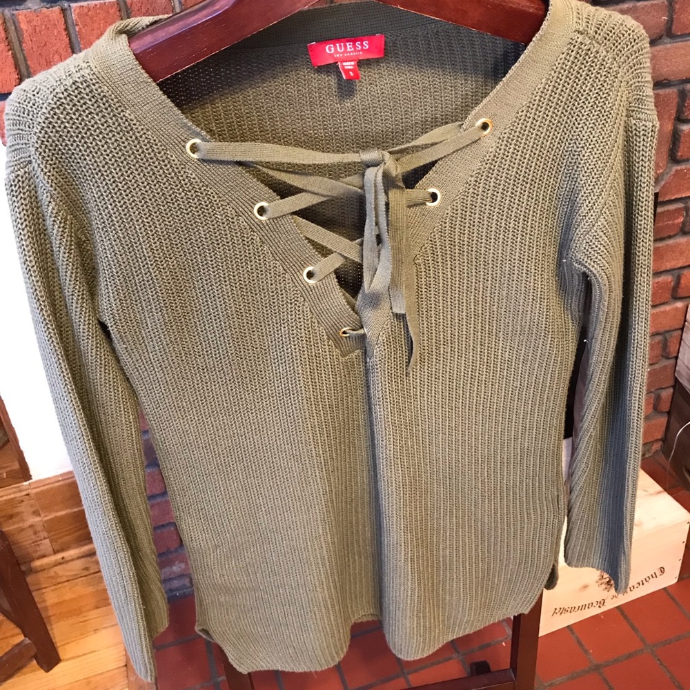 Guess oversized cotton sweater size 8